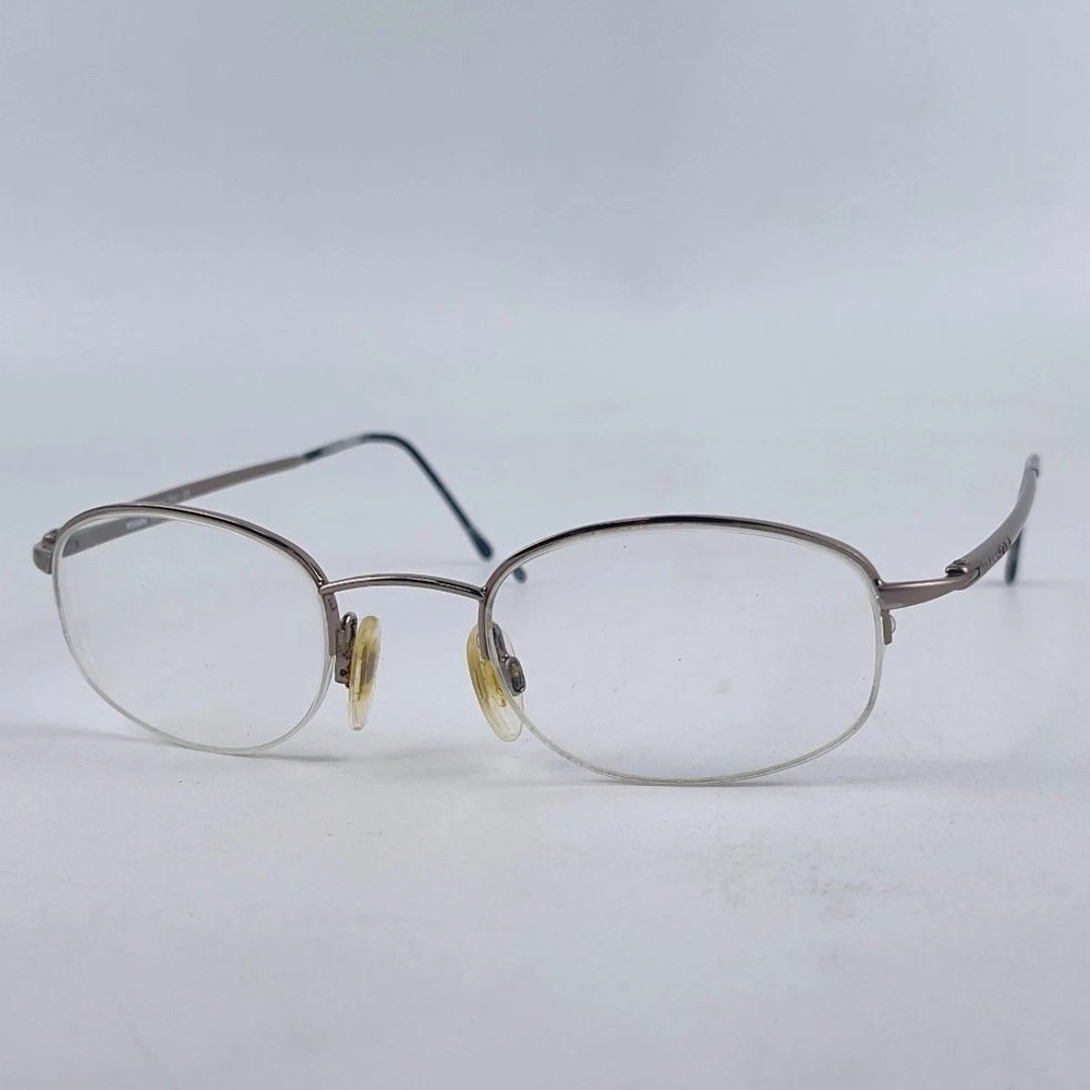 Missoni Unisex‎ Adults Eyeglasses Frame Gold Metal Half Rim 47-21/17-135 mm